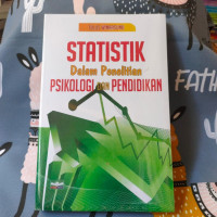 Image of Statistik dalam Penelitian Psikologi dan Pendidikan/ Tulus Winarsunu