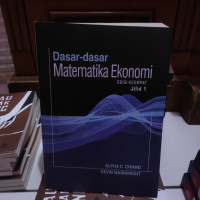 Image of Dasar  - Dasar Matematika Ekonomi  Jilid 2 / Alpha C. Chiang
