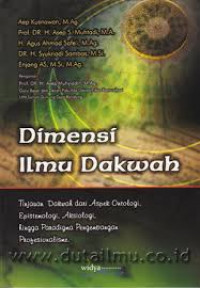 Image of Dimensi Ilmu Dakwah / Asep Kusnawan