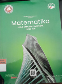 Image of Matematika Untuk SMA/MA/ MAK Kelas 10B Kurikulum Merdeka/ Noviana Endah Santoso