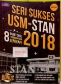 Image of Seri Sukses USM-STAN 2018: 8 Paket Soal Pembahasan Lengkap /Tim Alumni STAN