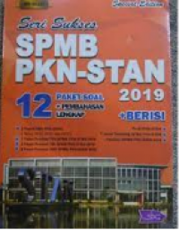 Image of Seri Sukses SPMB PKN-STN 2019 Special Edition