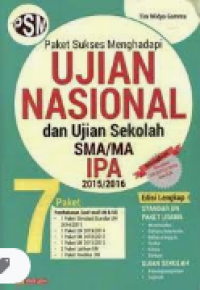 Image of Paket Sukses Menghadapi Ujian Nasional dan Ujian Sekolah SMA/MA IPA 2015/2016