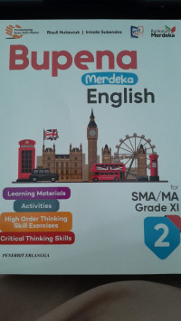 Image of Bupena Merdeka English 2: for SMA/ MA Grade XI Kurikulum Merdeka/ Risuli Hutauruk