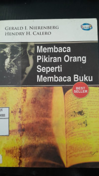 Image of Membaca Pikiran Orang Seperti Membaca Buku/ Gerald I Nierenberg