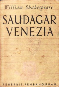 Image of Saudagar Venezia/William Shakespeare