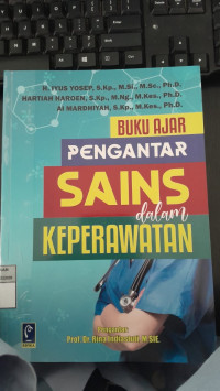 Image of Buku Ajar pengantar Sains dalam Keperawatan/ Iyus Yosep