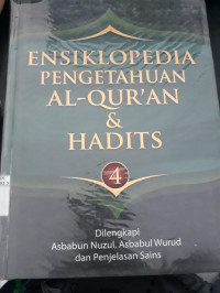 Image of Ensiklopedia Pengetahuan Al-Qur'an dan Hadits : Jilid 4/ Muhammad Taufik
