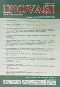 Image of Inovasi: Jurnal Diklat Keagamaan