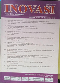 Image of Inovasi: Jurnal Diklat Keagamaan