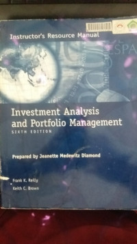Image of Investment Analysis and Portfolio Management: Sixth Edition/ Frank K Reilly