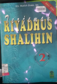 Image of Riyadhus Shalihin 2 : Terjemahan / Muslich Shabir