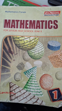 Image of Mathematics For Senior High School Year X / Marwanta S.Pd.