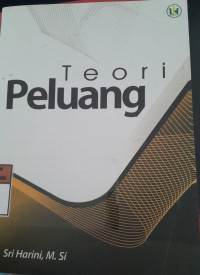 Image of Teori Peluang / Sri Harini