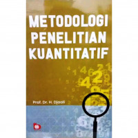 Image of Metodologi Penelitian Kuantitatif/ H Djaali
