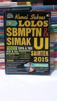 Image of Kunci Sukses Lolos SBMPTN dan SIMAK UI Saintek 2015/ Agustin Gardhea Putri