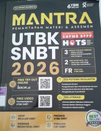 Image of Mantra UTBK SNBT 2026/ Arif Soeprapto