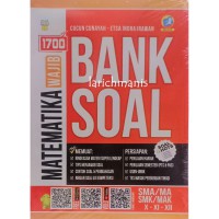 Image of Bank Soal Matematika Wajib 1700 SMA/MA SMK/MAK X, XI, XII / Cucun Cunayah