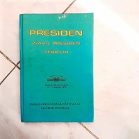 Image of Presiden Wakil Presiden Terpilih : Dalam Sidang Umum 11 - 23 Maret 1978 Majelis Permusyawaratan Rakyat/Widakdo